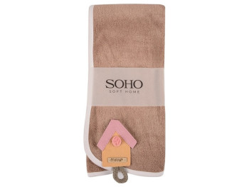 Рушник банний Soho Capuchino, 35х75см, 6900069704236