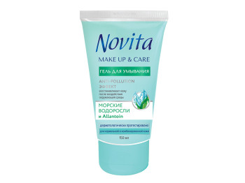 Гель для вмивання Novita Makeup&care туба 150мл