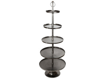 Подставка пятиярусная, 170см, цвет – черный