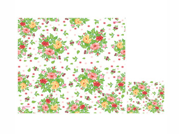 Салфетка La Fleur "Шиповник" 33х33см 2 слоя 20шт