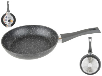Сковорода Gusto индукционное дно с антипригарным покрытием Marble D24см GT-2104-24