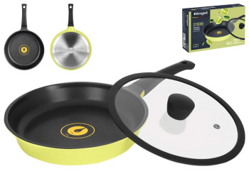 Сковорода глубокая Ringel Zitrone, 28см, с крышкой, 6900063630159