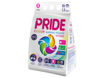Стиральный порошок автомат Pride "Весенние цветы" для цветных вещей 1,2кг