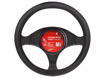 Чехол руля VOIN VLOD-L981 BKразмер S (35-37см) черный, перфорированная кожа