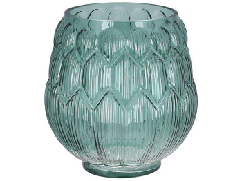 Ваза Артишок, 18х20см, зеленая