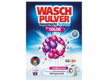 Пральний порошок Wasch Pulver Aquamarin System Color, 340 г 35479