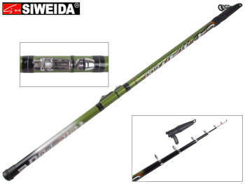 Вудка Siweida "Cayman" композит, 7 кілець, 6-секційна 6м 5-25г