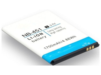 Аккумулятор для Nomi i451 / NB-451 Характеристики AAAA