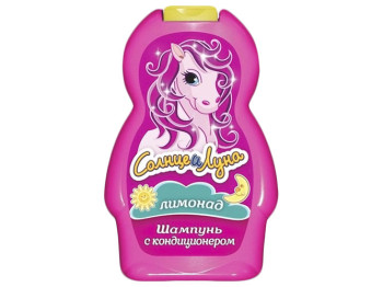 Шампунь с кондиц. детский Aura Солнце и луна "Лимонад - легкое расчесывание" 250мл