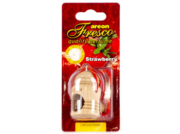 Освіжувач повітря AREON Fresco "Strawberry" 4мл (дерев'яний корпус) 56321