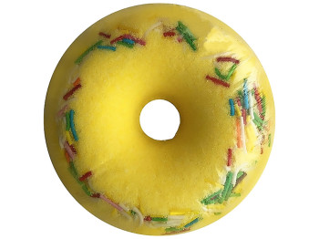 Шипучий засіб для ванн Milky Dream Пінний Donut, Карамельна груша, 140г