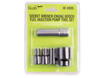 Набор головок для обслуживания ТНВД Alloid (цена за набор 5 предметов)