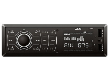 Бездисковый MP3/SD/USB/FM проигрыватель Akai, AK-628