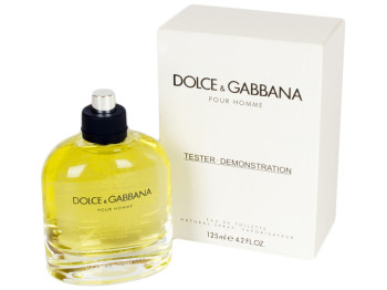 Туалетна вода (тестер, ориг.) чол. Dolce Gabbana "Dolce Gabbana Pour Homme" - Eau De Toilette 125мл