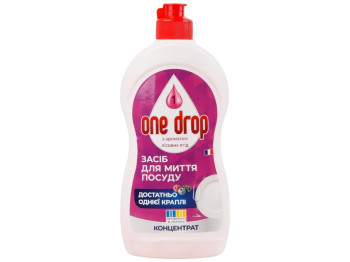 Засіб для миття посуду One Drop, концентрат, лісові ягоди, 500мл