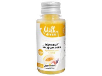 Бісер для ванн Milky Dream Ароматна диня та інжир 80г