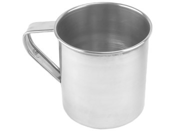 Кружка металлическая А-Плюс D12см 1л 02771