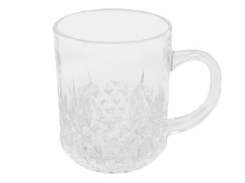 Чашка Кристаллы стеклянная 220мл