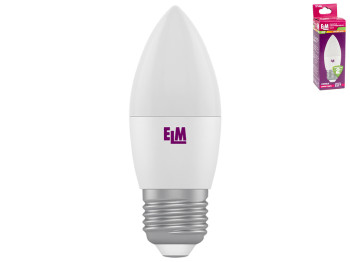 Лампа світлодіодна свічка ELM Led 18-0049 C37 7W цоколь-Е27-стандарт, холодне біле світло