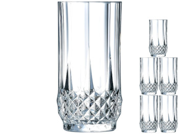 Стакан Eclat Longchamp, кристаллин, 280мл, цвет прозрачный (цена за набор 6шт)