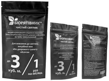 Биопрепарат БІОрятівник Чистый септик для выгребных ям и септиков 45г 10605238