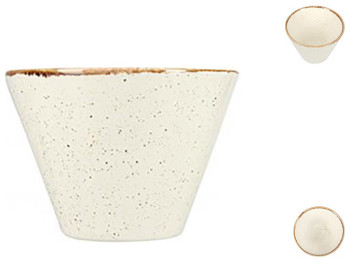 Салатник конусный Porland Beige, 200мл, 9см