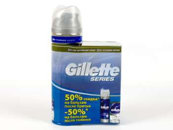 Набір Gillette для/після гоління "Sens skin" (для чутливої ??шкіри)