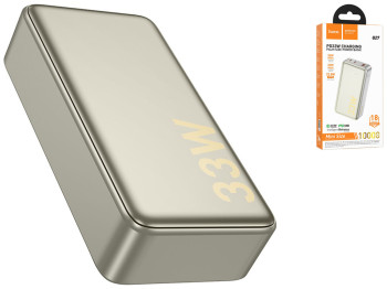 Power Bank Hoco Q27 Jewel 33W 10000mAh Цвет Титановое золото