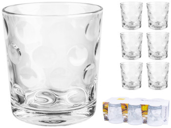 Набор стаканов Pasabahce Space, для виски, 240мл (цена за набор 6шт)