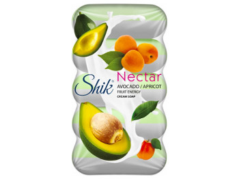 Крем-мыло туалетное Shik Nectar Авокадо и абрикос (цена за 5шт по 70г)