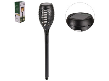 Светильник-фонарь уличный на солнечной батарее Факел, 53х5см