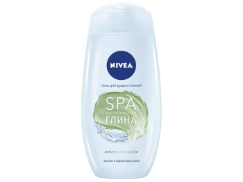Гель для душу Nivea "Spa натуральна глина" імбир і базилік 250мл
