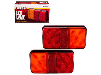 Фонарь задний BL-64910 10LED, 12-24V, 150х80х30мм, 2шт