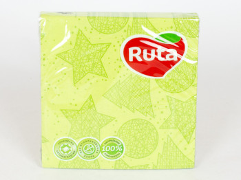 Салфетки Ruta Art "Зима" трехслойные 33x33см 18шт.