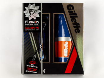Подарунковий набір Gillette "Fusion Proglide"