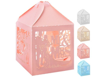 Бонбоньерка (коробочка для конфет) 6x6x6см