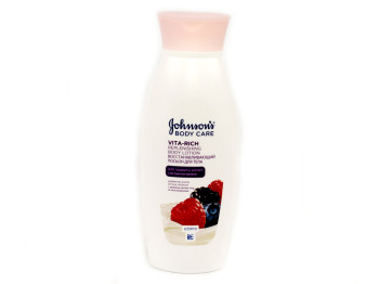 Лосьон Johnson's Body Care "Vita Rich" восстанавливающий с экстр. малины 250мл 
