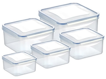 Контейнер Freshbox квадратный (цена за набор 5шт) 36815