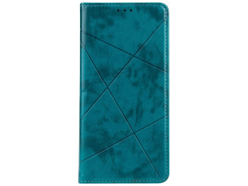 Чехол-книжка Business Leather для Realme GT2 Pro Цвет Зелёный