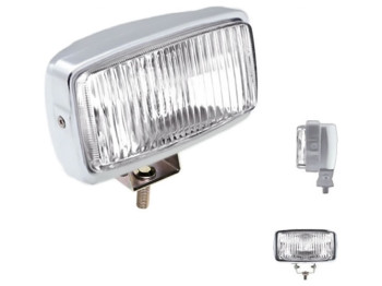 Фара дополнительная DLAA, 1030E-W, хром, H3-12V-55W, 163x88мм (цена за 2шт)