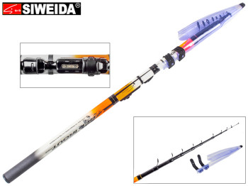 Вудка Siweida "Red Trout" карбон, 10 кілець, 10-секційна 4,5м 15г