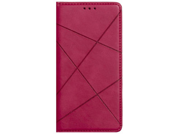 Чехол-книжка Business Leather для Samsung A21s Цвет Малиновый