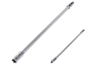 Удлинитель 1шт HANS 1/4", 150мм гибкий, 60 грамм (2801-6R)