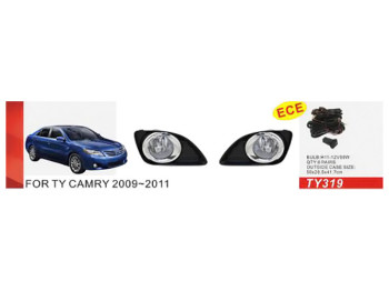 Фари додаткові моделі Toyota Camry 40 2009-11, TY-319, H11-12V55W, ел.проводка (ціна за 2шт)