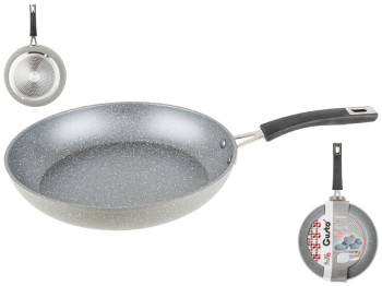 Сковорода Gusto индукционное дно с антипригарным покрытием Granite D26см GT-2107-26