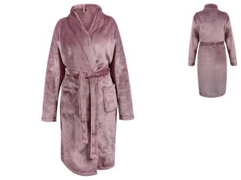 Халат флісовий Soho Lavender cappuccino, розмір XL, 6900068787476