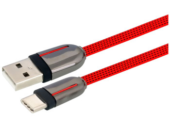 Кабель USB Hoco U74 Grand Type-C Цвет Красный