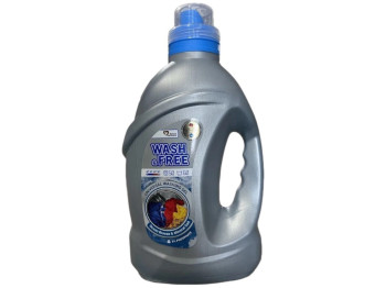 Гель для прання Wash&Free, універсальний, Морська свіжість з нотками мінеральної солі, 2л