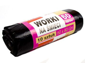 Мусорные пакеты 60л. "Super Luxe" 10шт 98020