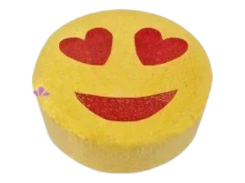 Бомбочка для ванни Milky Dream пінний smile, 100 г, з молочними протеїнами та олією льону